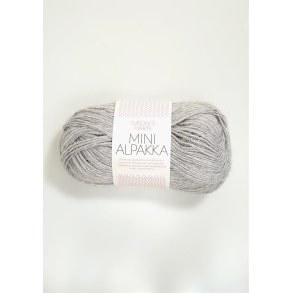 Mini alpakka, Lysgr� meleret